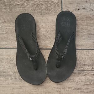 Women's Black Flip Flops